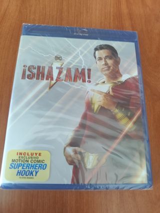 Blu-ray ¡Shazam! DC con comic