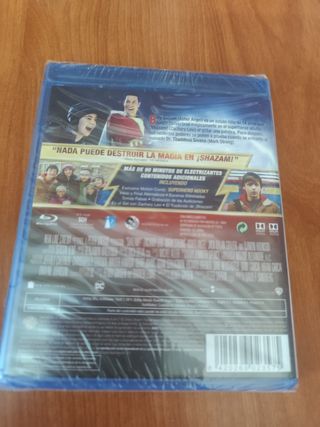 Blu-ray ¡Shazam! DC con comic