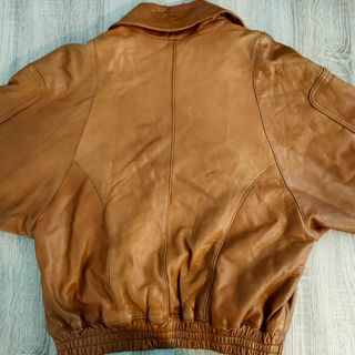 CHAQUETA CUERO VINTAGE 80's.