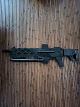 Pistola Cosplay - Negra y Roja