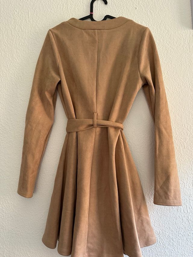 Vestido camisola marrón otoño