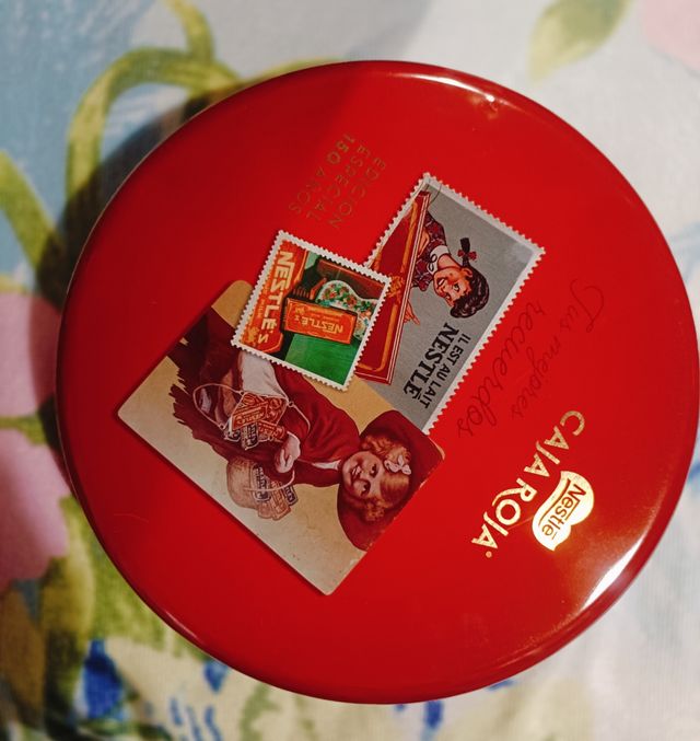 Barattolo in metallo Vintage Nestlé