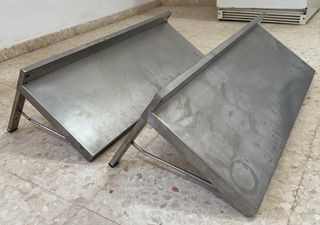 Liquidacion 11 estantes acero inox. hostelería