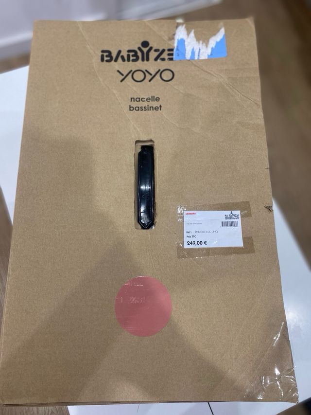 Capazo Duro Yoyo+ Rosa - Bebe