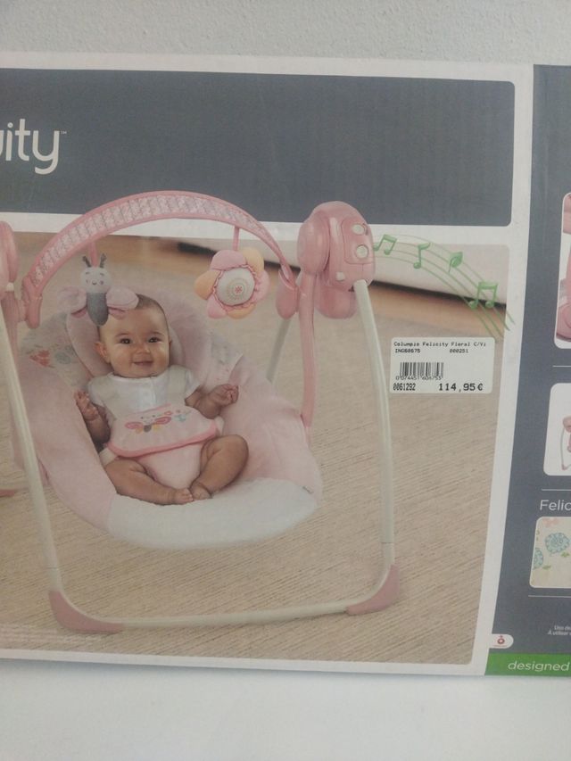 Columpio Bebé Ingenuity con movimiento y música