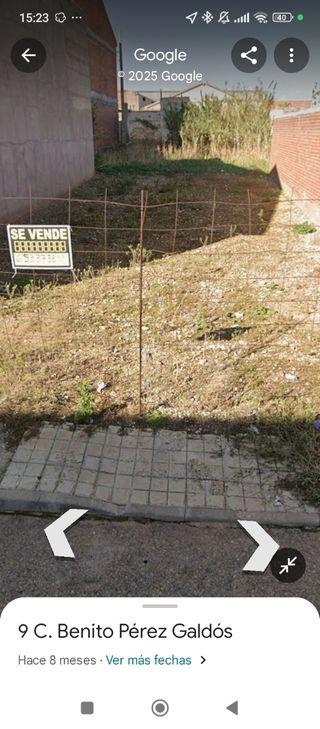 Solar en C. Benito Pérez Galdós