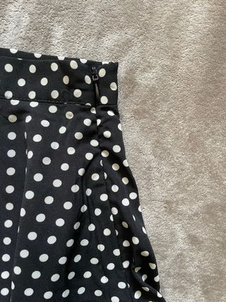 Conjunto Shein lunares blanco y negro - XS