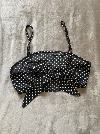 Conjunto Shein lunares blanco y negro - XS