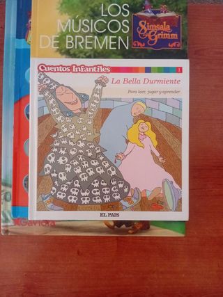Lote 4 libros para niños