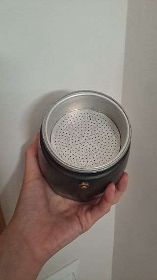 Cafetera italiana de aluminio Nero