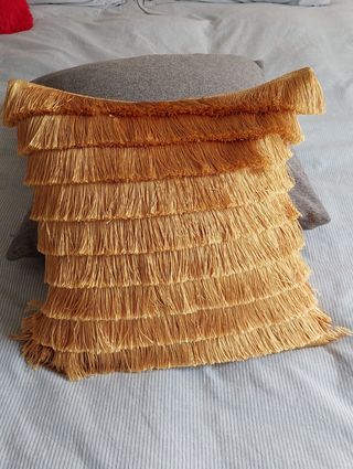 Funda Cojín Dorado