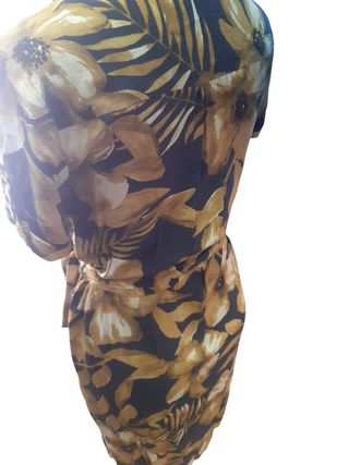 Vestido camisero floral 