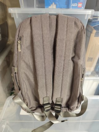Mochila cambiador Voova gris