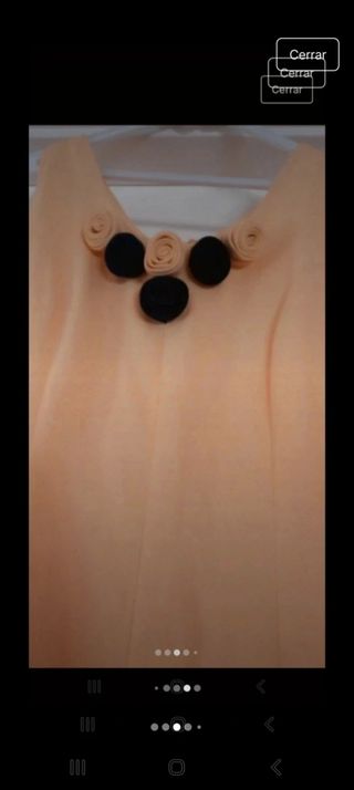 Vestido largo Amarillo