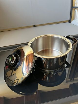 Set 2 pentole AMC in acciaio inox
