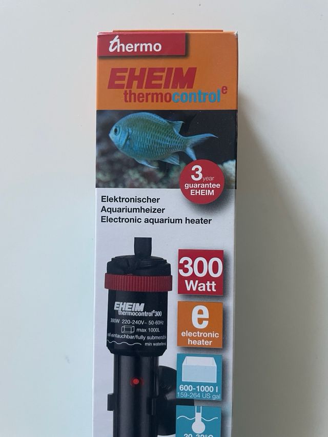 Calentador Acuario
EHEIM termocontrol 300W 