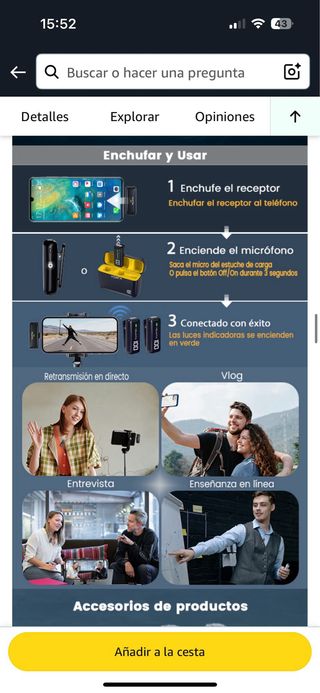 Micrófonos inalámbricos YEJATA