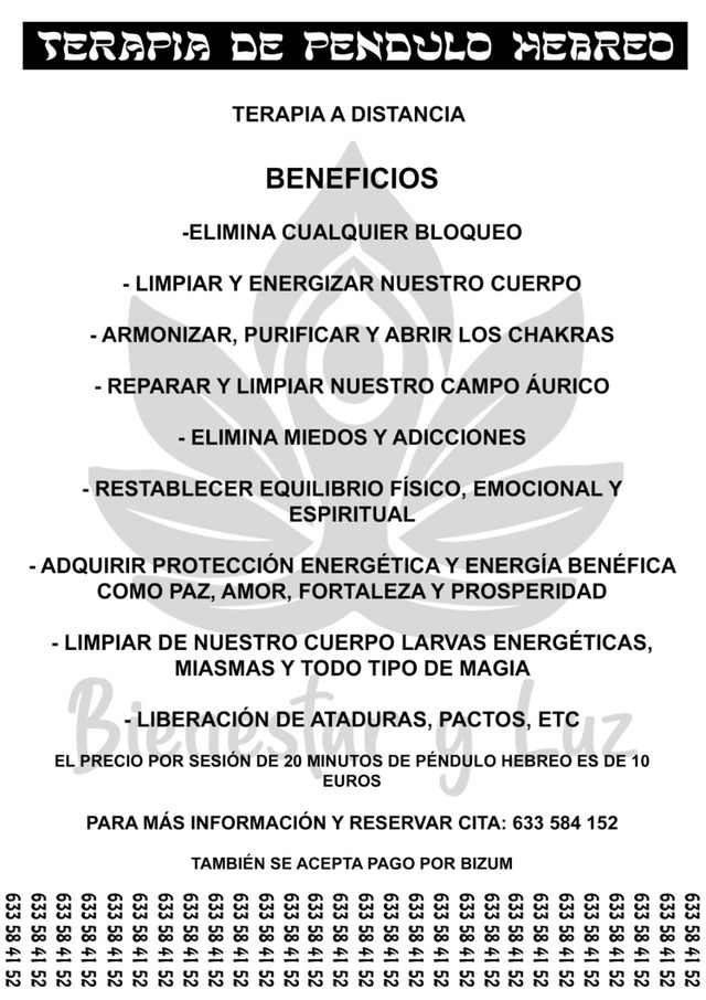 Terapia de Péndulo Hebreo