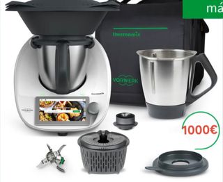 Thermomix tm6 con 2 vasos con garantia