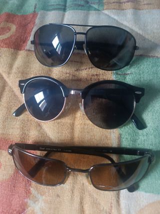 3 Gafas sol - varios estilos