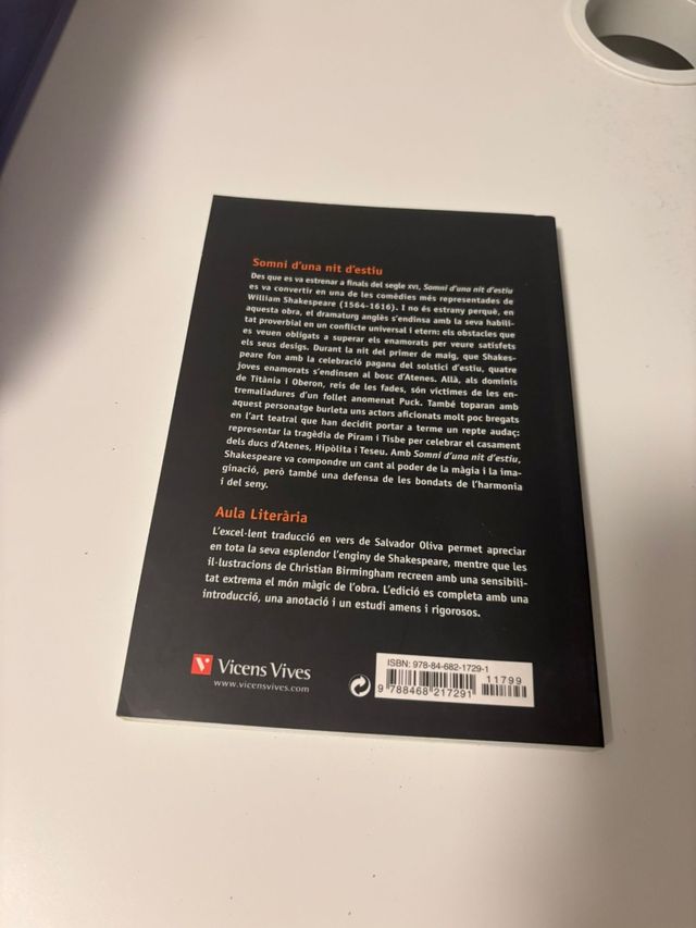 Somni d'una nit d'estiu de William Shakespeare