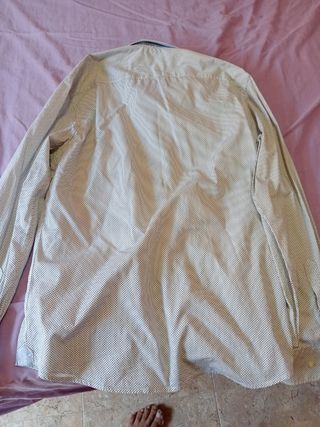 Camisa Moto Bike L - Gris/Blanco