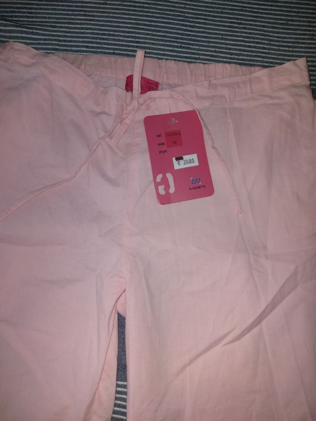 Pantalón pirata niña talla 14