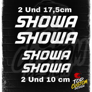 Pegatinas Showa para moto vinilo