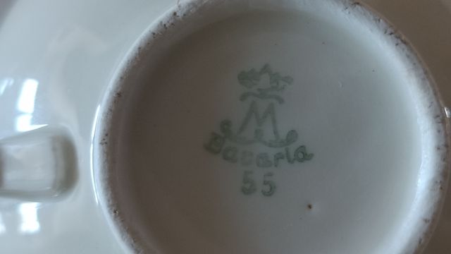 Servicio té y platos de postre para 12 personas