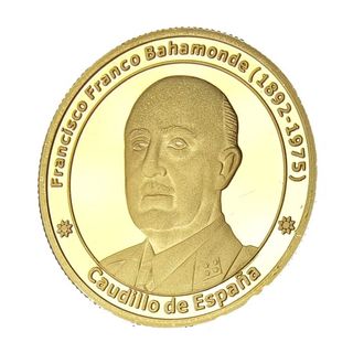 Moneda  Francisco Franco Bahamonde