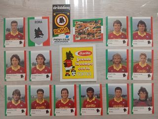 Figurine AS Roma 1992 + adesivi