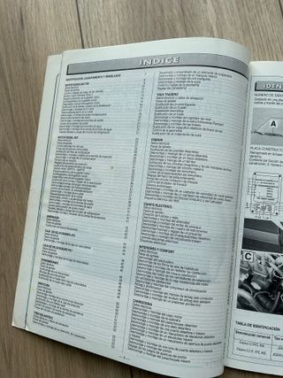 RENAULT ESPACE 2.0 2.2 dt MK3 MANUAL TALLER USO