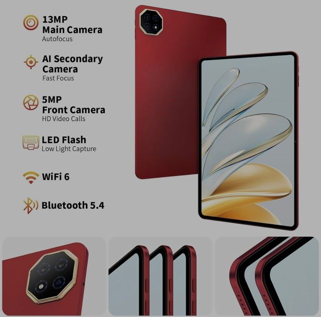 Tablet AI 12" 2K Android 15