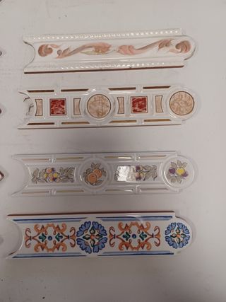 Cenefas cerámicas para azulejo