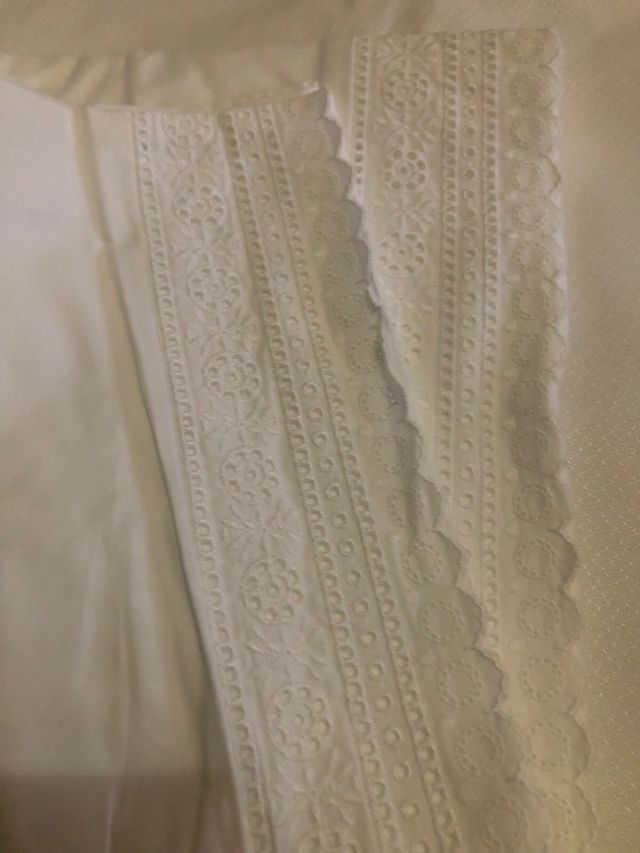 Fundas almohadas Zara Home bordadas (x2)