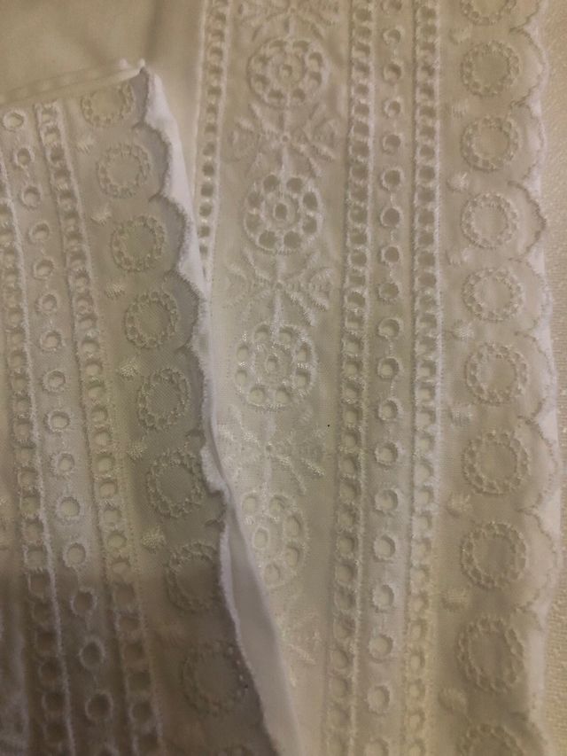 Fundas almohadas Zara Home bordadas (x2)