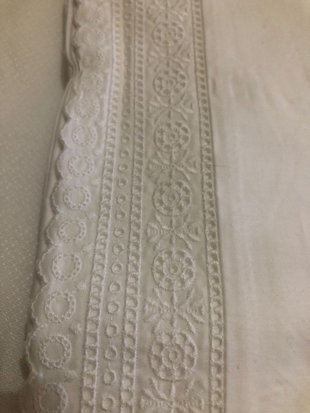 Fundas almohadas Zara Home bordadas (x2)