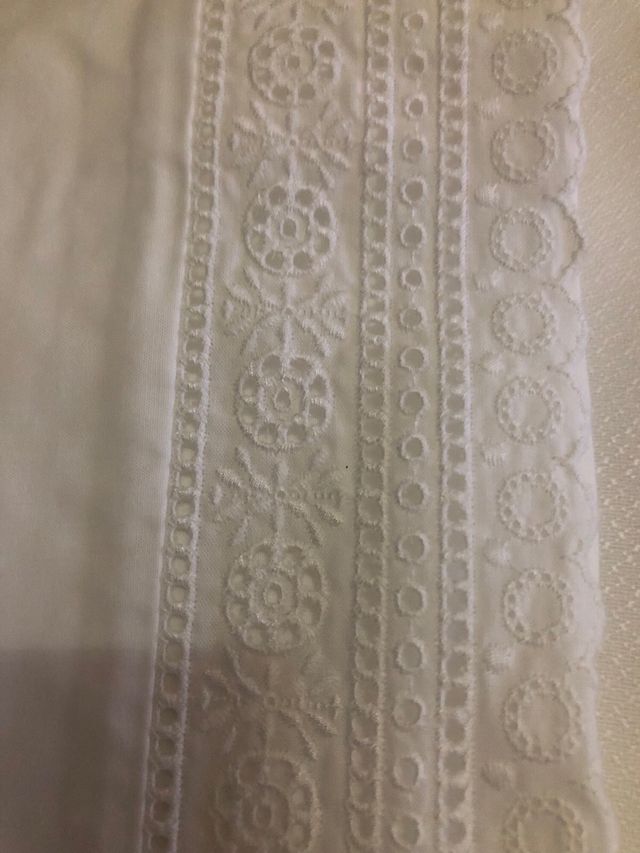 Fundas almohadas Zara Home bordadas (x2)