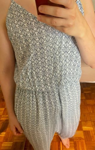 Mono largo zara estampado - étnico