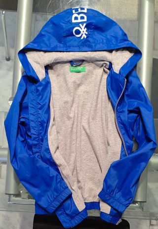 Giacca Benetton bimbo blu