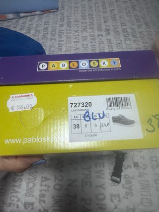 Zapatos Pablosky comunión niño 38