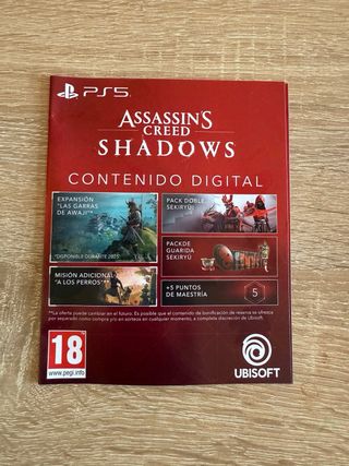 PS5 Assassin's Creed Shadows con expansion