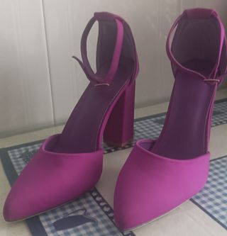 Tacones Morados - Zapatos