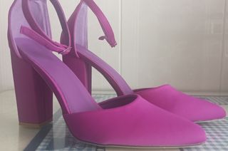 Tacones Morados - Zapatos
