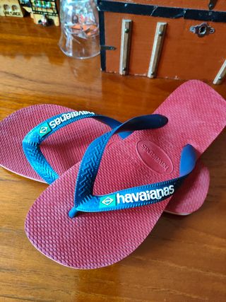 Havaianas rojas - casi nuevas