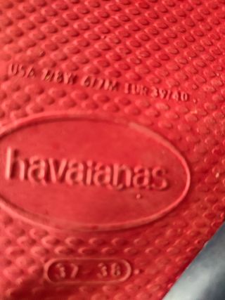 Havaianas rojas - casi nuevas