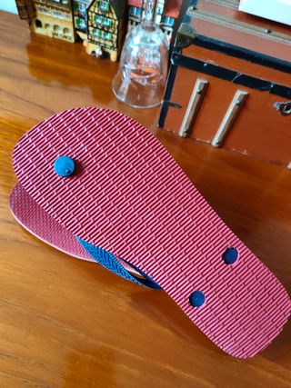 Havaianas rojas - casi nuevas