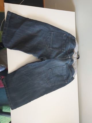 Pantalones cortos de mezclilla