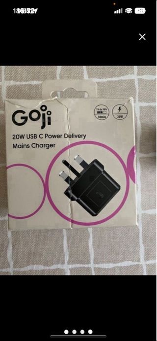 Cargador Goji 20W USB-C UK