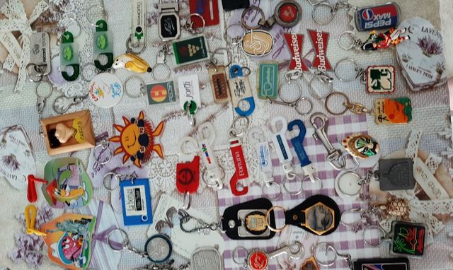 Llaveros vintage: ¡Colección única!